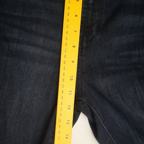 Rachel Rachel Roy Ladies Size 12/31 Dark Wash Slim Legs Blue Jeans - Picture 11 of 12